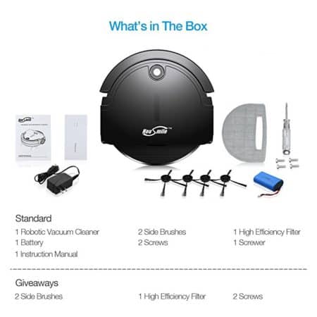 housmile robot vacuum -full set