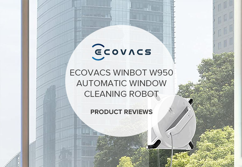 ECOVACS WINBOT W950 AUTOMATIC WINDOW CLEANING ROBOT