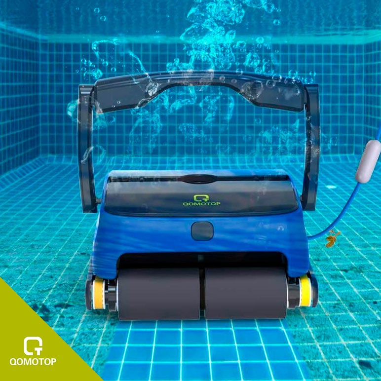 best above ground pool vacuum - OT QOMOTOP Automatic Pool Cleaner